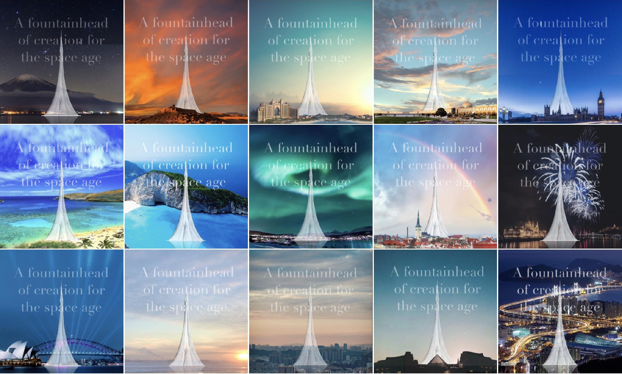 Cathedral Vision 1  大聖堂建設ビジョン1