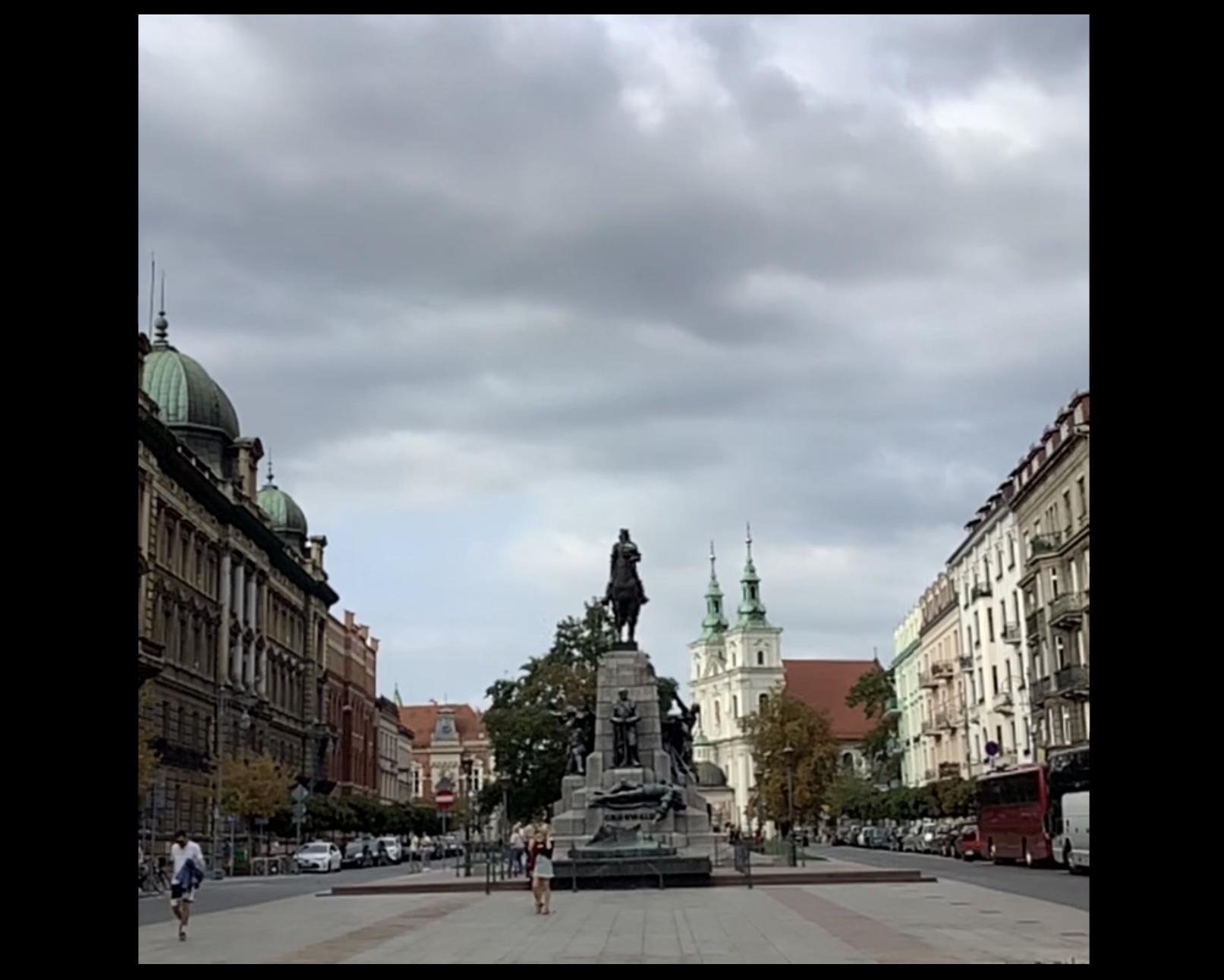 🇵🇱ポーランドのクラクフの西側の地域の様子1